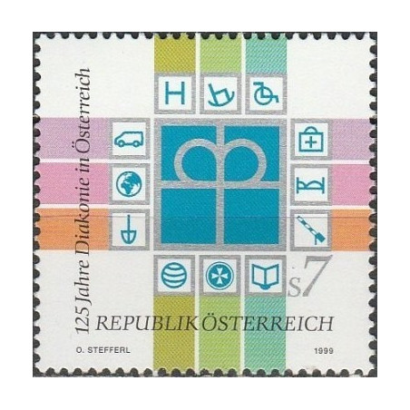 Austrijos pašto ženklai (1999). Profesijos (bažnyčios patarnautojai)