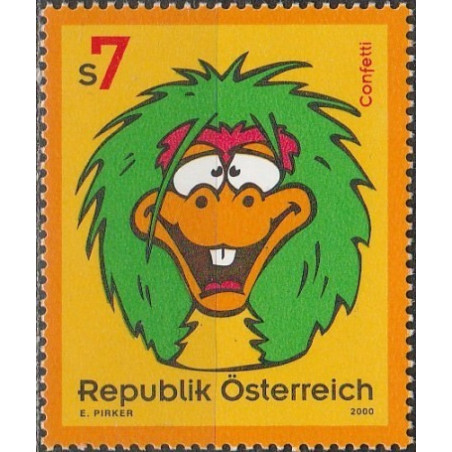 Austria stamps (2000) for sale. TV program for children