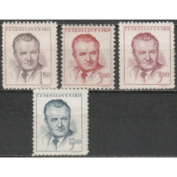 Čekoslovakijos pašto ženklai (1948). Prezidentas Gotvaldas