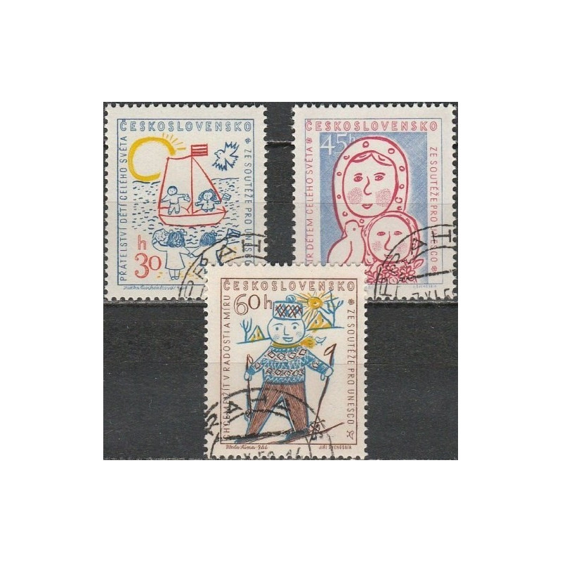 Čekoslovakija 1958. Švietimo, mokslo ir kultūros organizacija UNESCO