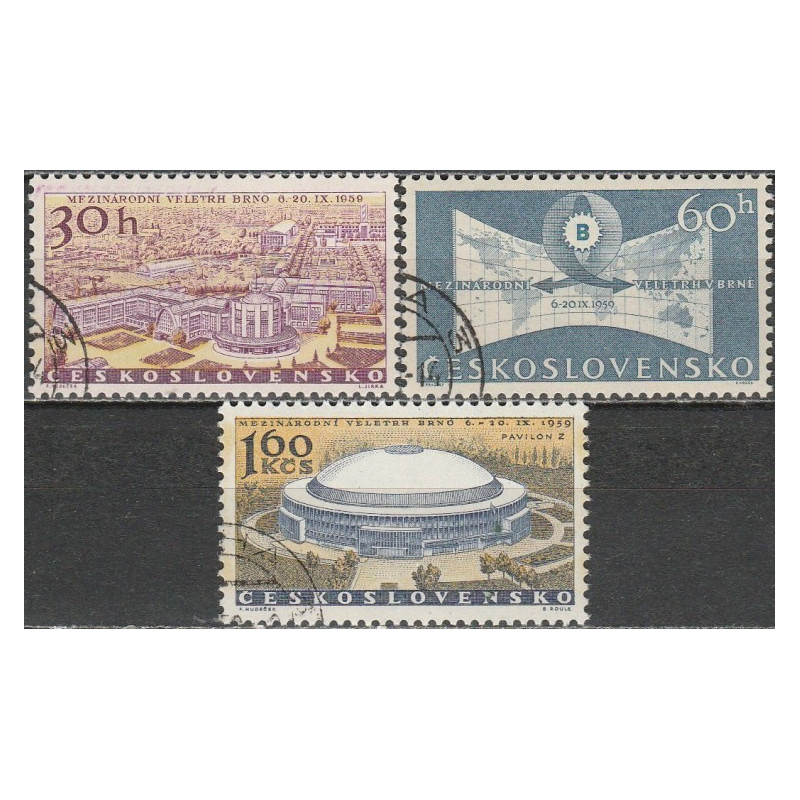 Czechoslovakia stamps (1959) for sale. International fair in Brno
