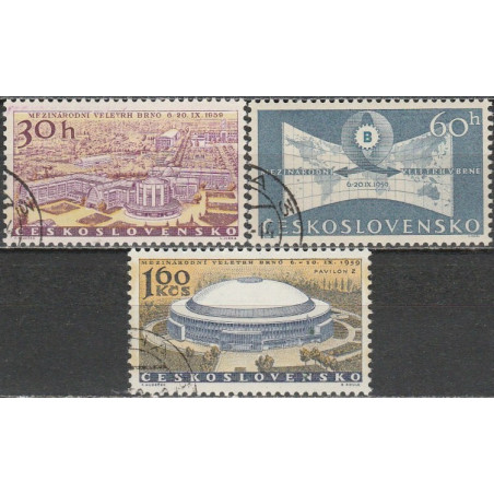 Czechoslovakia stamps (1959) for sale. International fair in Brno
