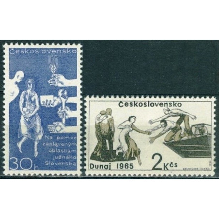 Czechoslovakia stamps (1965) for sale. Danube flood