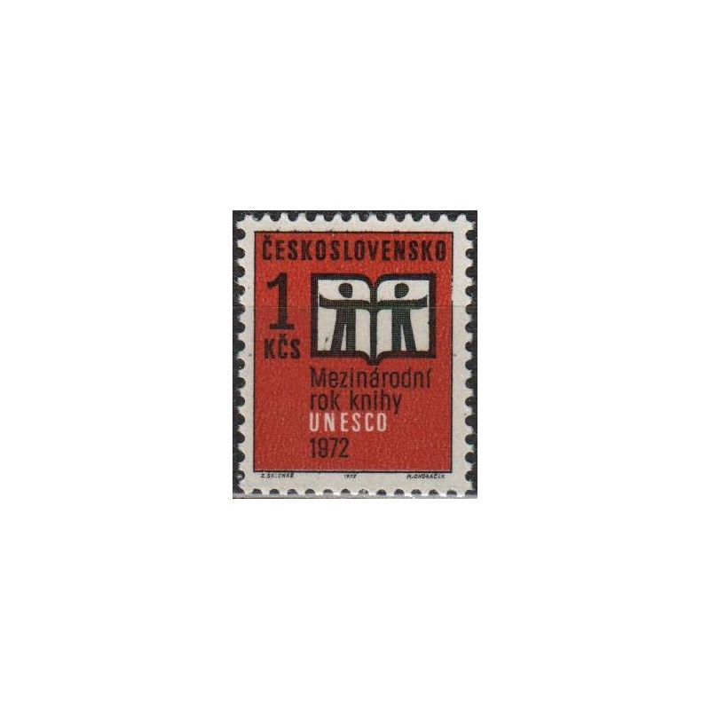 Czechoslovakia stamps (1972) for sale. International Year of the Book