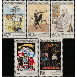 Čekoslovakijos pašto ženklai (1972). Čekų ir slovakų grafika