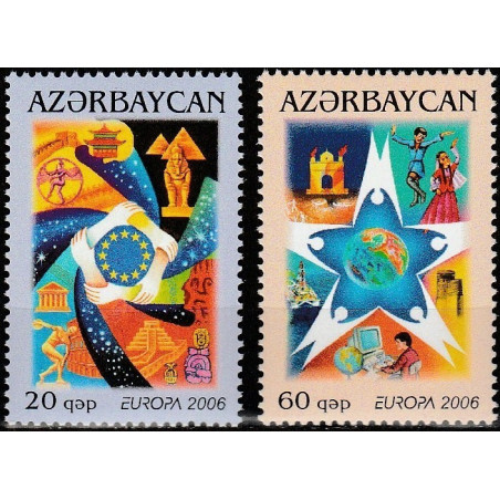 Azerbaidžano pašto ženklai (2006). Kultūros