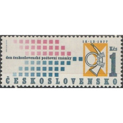 Čekoslovakijos pašto ženklai (1977). Pašto ženklo diena