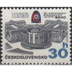 Čekoslovakijos pašto ženklai (1978). Tarptautinė mugė Brno