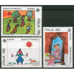 Italijos pašto ženklai (1989). Vaikų žaidimai