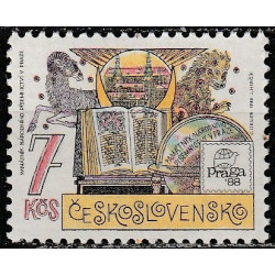 Čekoslovakijos pašto ženklai (1988). Filatelijos paroda PRAGA