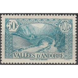 Andoros pašto ženklai (1943). Šv. Antonijaus tiltas