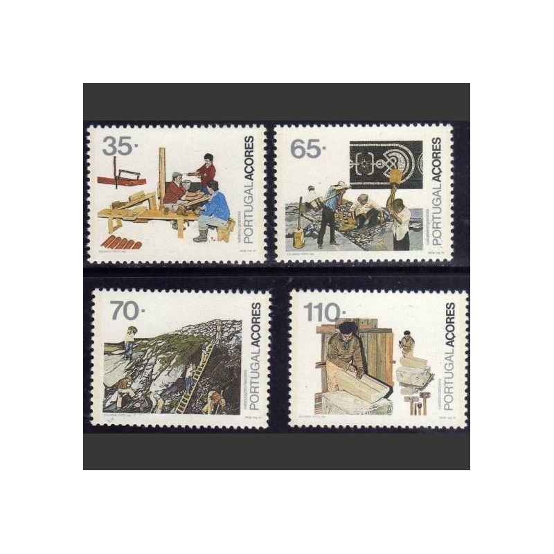 Azores stamps (1991) for sale. Typical jobs