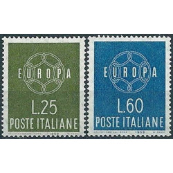 Italijos pašto ženklai (1959) - Fantastiškos Europa ženklų kainos