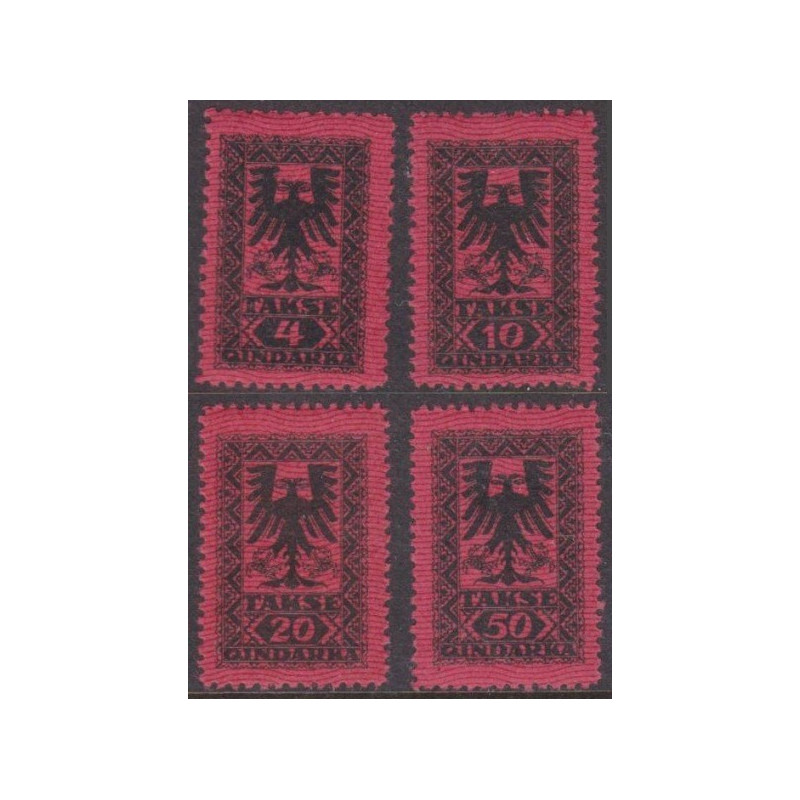 Albania stamps (1922) for sale. Coats of arms