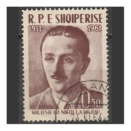 Albania stamps (1961) for sale. G.Nikolla (writer)