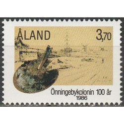Alandų pašto ženklai (1986). Paveikslai