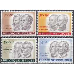 Belgijos pašto ženklai (1961). Žymūs žmonės