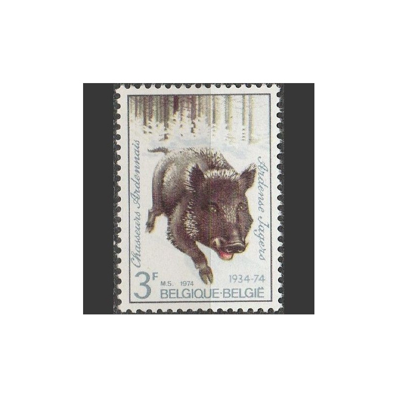 Belgijos pašto ženklai (1974). Medžioklė