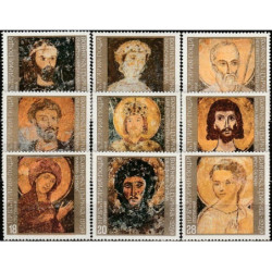 Bulgarijos pašto ženklai (1973). Religiniai paveikslai