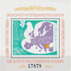Bulgarija 1980. Europos saugumo ir bendradarbiavimo organizacija