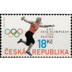 Čekijos pašto ženklai (2008). Pekino vasaros olimpinės žaidynės