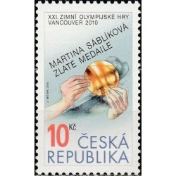 Čekija 2010. Vankuverio žiemos olimpinės žaidynės (medalių laimėtojai)