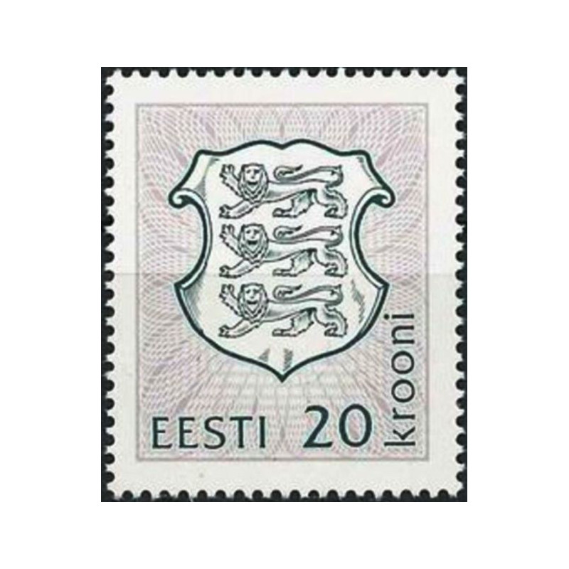 Estonia stamps (1993) for sale. Coats of arms