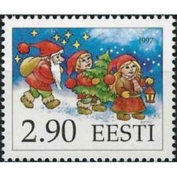 Estijos pašto ženklai (1997). Kalėdos