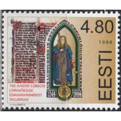 Estijos pašto ženklai (1998). Talino savivalda (Liubeko teisė)
