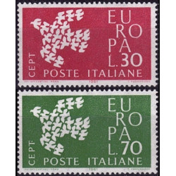 Italijos pašto ženklai (1961) - Fantastiškos Europa ženklų kainos