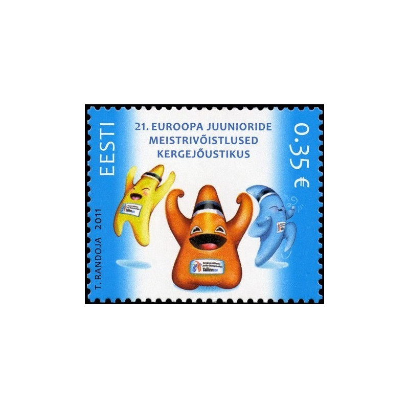 Estonia stamps (2011) for sale. European Athletics Junior Championships