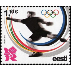 Estijos pašto ženklai (2012). Londono vasaros olimpinės žaidynės