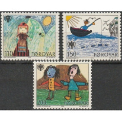Farerų salų pašto ženklai (1979). Tarptautiniai vaiko metai