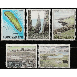 Farerų salų pašto ženklai (1987). Hesturo sala