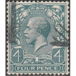 Didžiosios Britanijos pašto ženklai (1913). Karalius Jurgis V