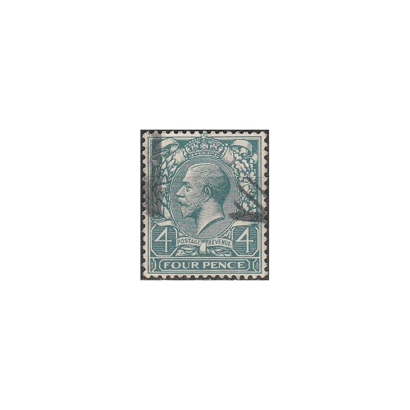 Didžiosios Britanijos pašto ženklai (1913). Karalius Jurgis V