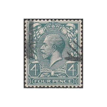 Didžiosios Britanijos pašto ženklai (1913). Karalius Jurgis V