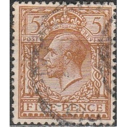 Didžiosios Britanijos pašto ženklai (1913). Karalius Jurgis V