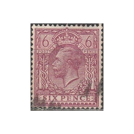 Didžiosios Britanijos pašto ženklai (1913). Karalius Jurgis V