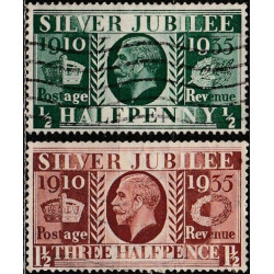 Didžiosios Britanijos pašto ženklai (1935). Jurgio V karūnavimo jubiliejus