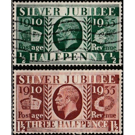 Didžiosios Britanijos pašto ženklai (1935). Jurgio V karūnavimo jubiliejus