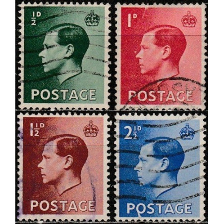 Didžiosios Britanijos pašto ženklai (1936). Karalius Edvardas VIII