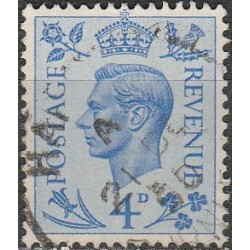 Didžiosios Britanijos pašto ženklai (1950). Karalius Jurgis VI
