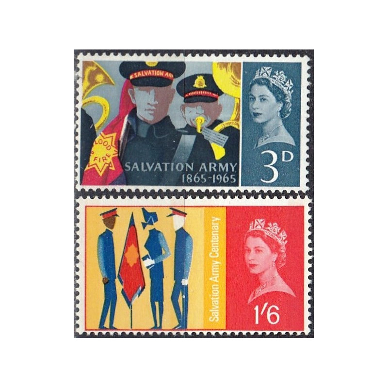 Didžiosios Britanijos pašto ženklai (1965). Labdaros organizacija