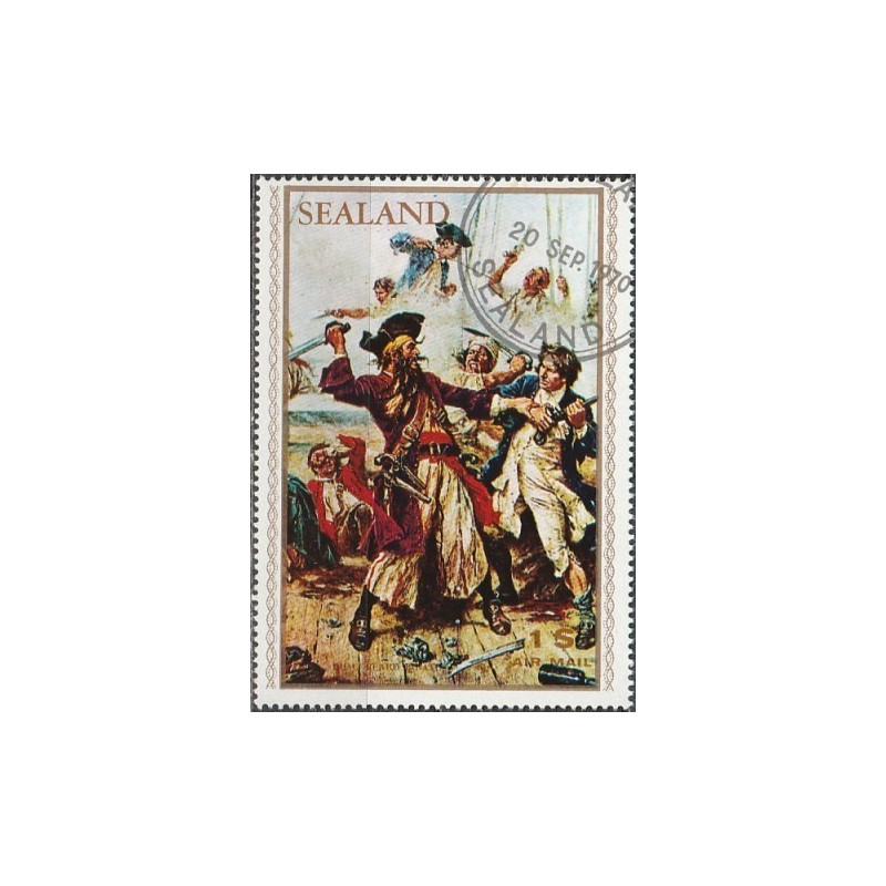 Didžiosios Britanijos pašto ženklai (1970). Piratai