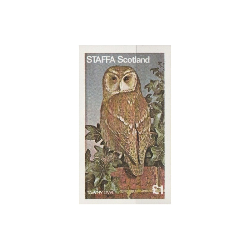 Didžiosios Britanijos pašto ženklai (1977). Pelėda