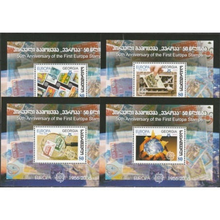 Gruzija 2006. Ženklai ženkluose (serijai Europa 50 metų)