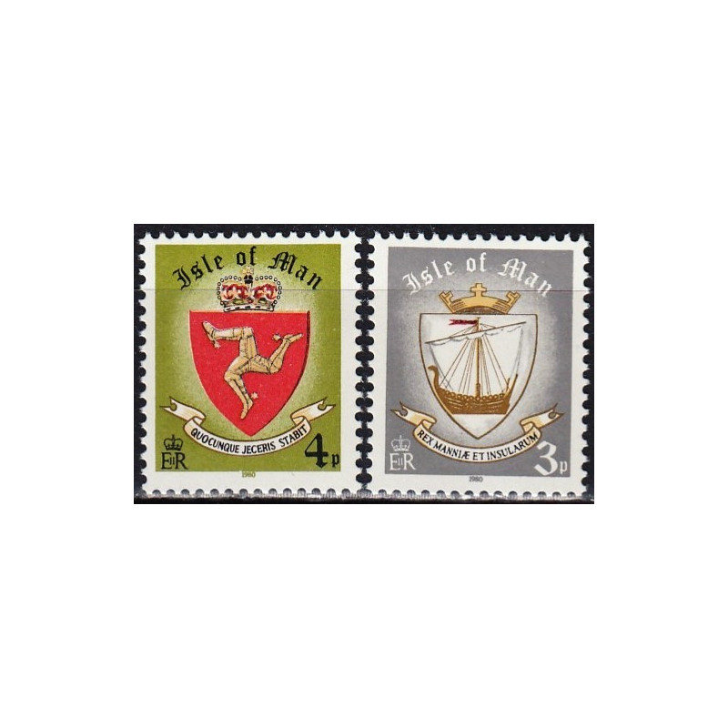 Isle of Man stamps (1979) for sale. Coat of Arms