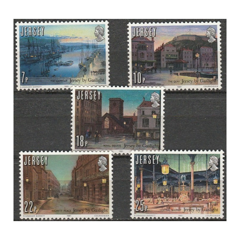 Jersey stamps (1981) for sale. Electricity