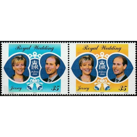 Jersey stamps (1999) for sale. Royal families